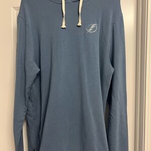 Tampa Bay Lightning x Travis Mathew Blue Hoodie with Logo